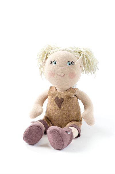 Smallstuff - Knitted Doll 30 cm - Olivia_0