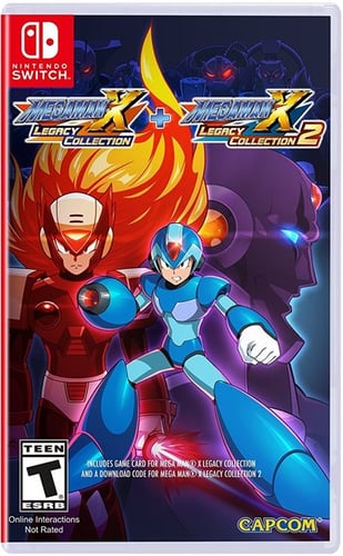 Mega Man X Legacy Collection 1 + 2 Nintendo Switch Game (#) - picture