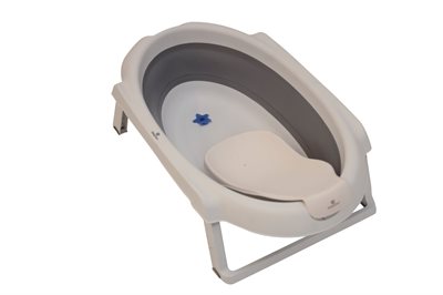 Bath Set W. Fold. - Baby Bath 30L and support, Vit_0