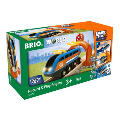 BRIO - Smart Tech Lokomotiv med lydoptager (4-33971) - picture