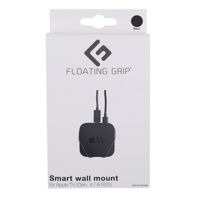 Floating Grip Apple TV Gen. 4 Wall Mount Black_0