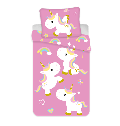 Bed Linen - Junior Size 100 x 140 cm - Unicorn (1000327)_0
