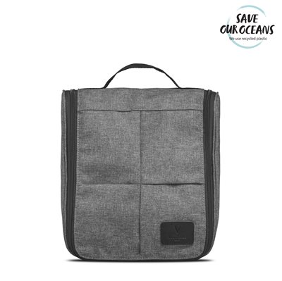 Vittorio - Hang-up Washbag in Grey_0