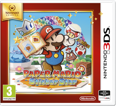 Paper Mario: Sticker Star (Selects) 3+_0