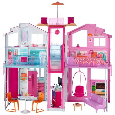 Barbie - Malibu Town House (Malibu hus) (DLY32)_0