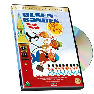 Olsen Banden 10 - Går i krig - DVD | Hverdag.dk