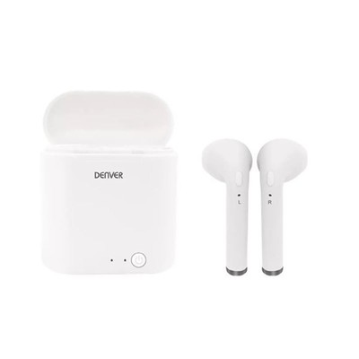 Bluetooth-Hodetelefoner Denver Electronics TWQ-40P 400 mAh Hvit_0