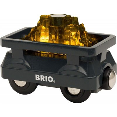 BRIO - Guld Vogn med Lys (33896) - picture