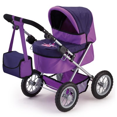 Bayer - Dolls Pram - Trendy - Purple (13012AA)_0