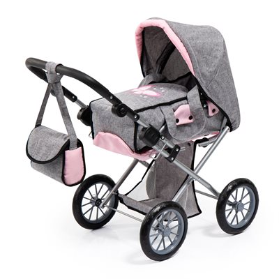 Bayer - Dolls Pram - City Star - Grey (13633AA)_0
