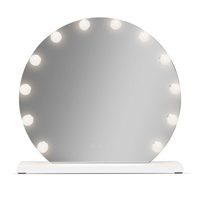 Gillian Jones - Mega Hollywood Mirror med LED-lampor | Pluus.se