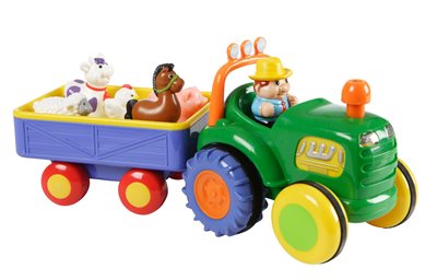 Happy Baby - Farm Tractor with trailer (502038)_0