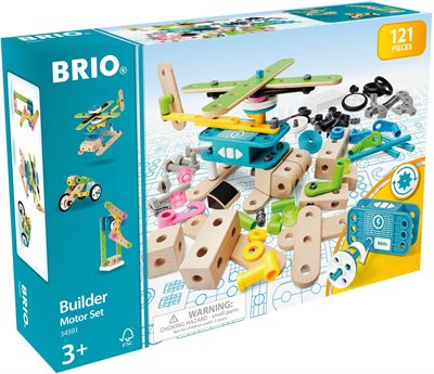 BRIO - Builder Motor Sæt - 121 dele (34591)_0