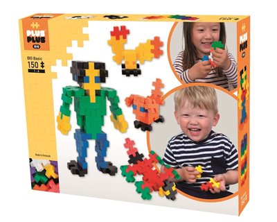 Plus-Plus - BIG Basic Mix - 150 pcs (3272)_0