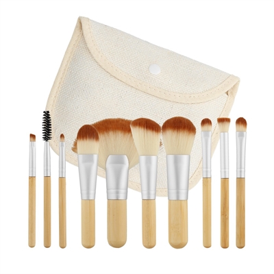 <div>&nbsp;Mimo Makeup Brush Bamboo set 10 pcs.</div>_0