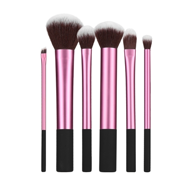 <div>&nbsp;Mimo Makeup Brush Pink &amp; Black set 6 pcs.</div> - picture