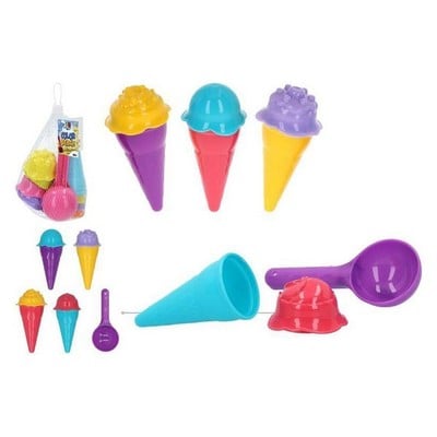 Sæt med legetøj til stranden Ice Cream Color Beach (9 pcs) - picture