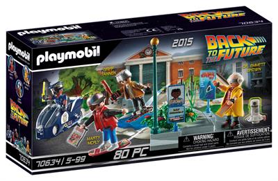 Playmobil Back to the Future II - förföljese med hoverboard (70634) - picture