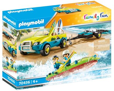 Playmobil Strandbil med kanoanhænger (70436)_0