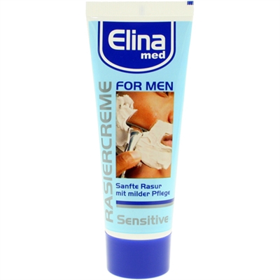 Elina Shaving Cream Sensitive 75 ml_0