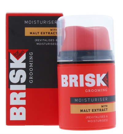 Brisk Face Moisturiser Mens 50 ml _0