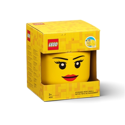 <div>LEGO oppbevaringshode (liten) – jente</div> - picture