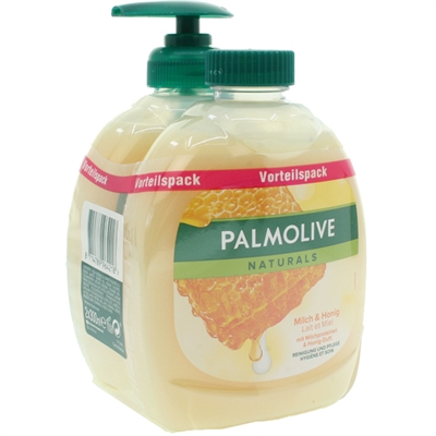 Palmolive liquid soap 2x300ml Milk & Honey_0