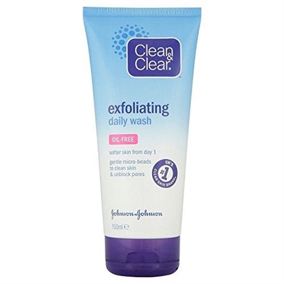 Clean & Clear Exfoliating Daily Wash 150ml_0