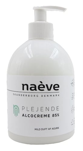 Naève 85 % alcocreme 522ml med mild duft af agurk - picture
