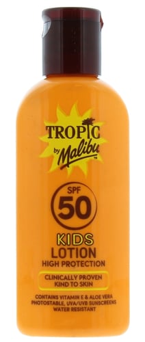 Tropic By Malibu 100ml SPF 50 Lotion Kids_0