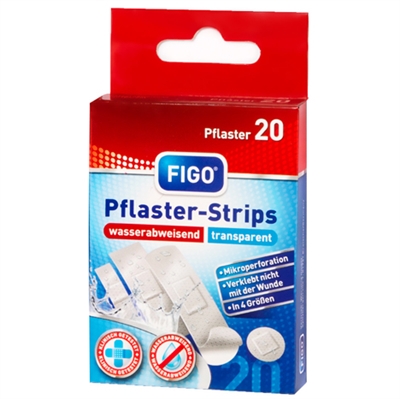Bandage Stipes 20' transparent & water repellent_0