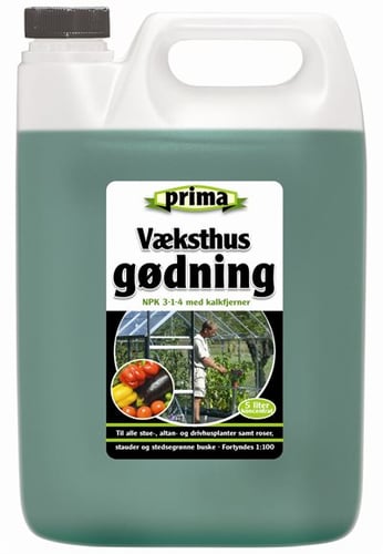 PRIMA Væksthusgødn. m/mikronær. 5 l. - picture