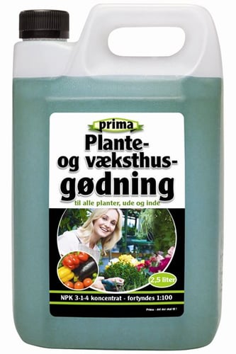 PRIMA Plante- og Væksthusgødning 2,5l._0