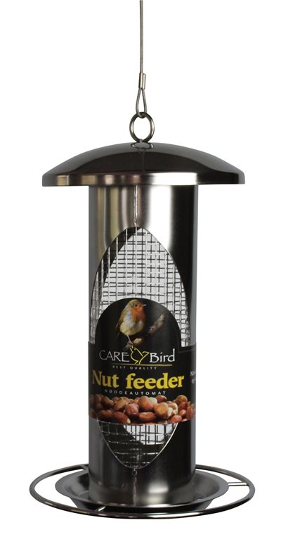 Foderautomat Peanut Feeder - Rustfrit Stål _0