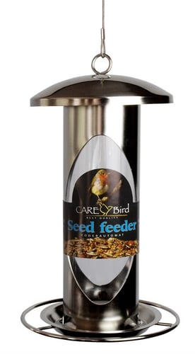 Foderautomat Seed Feeder - Rustfrit Stål_0