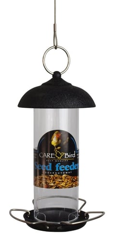 Foderautomat Mini Seed Feeder - Crackle Black - picture