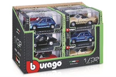 Burago GT Classics 1:32 ass. in counter display_0