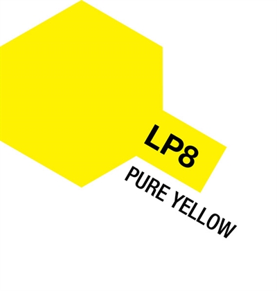 Tamiya Lacquer Paint LP-8 Pure Yellow_0