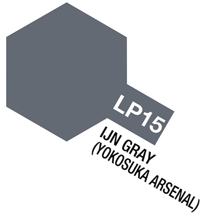 Tamiya Lacquer Paint LP-15 IJN Gray (Yokosuka A)_0