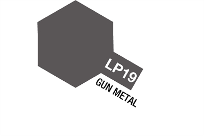 Tamiya Lacquer Paint LP-19 Gun Metal _0