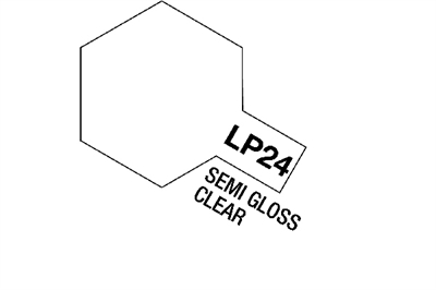 Tamiya Lacquer Paint LP-24 Semi Gloss Clear _0