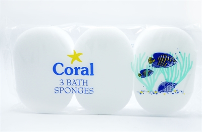 Coral Bath Sponge 3'_0