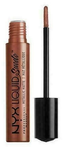 NYX Liquid Suede Metallic Matte Creme Lipstick Mauve Mist 4ml_0