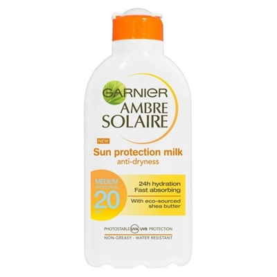 Garnier - Ambre Solaire - Sol Protection Milk 200ml - SPF 20 - picture