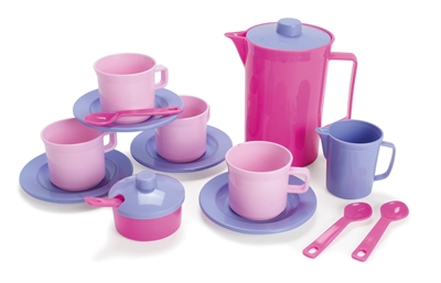 Dantoy - Kaffesæt i pink og lilla (4396)_0
