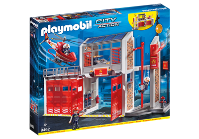 PLAYMOBIL- Fire Station (9462) - picture