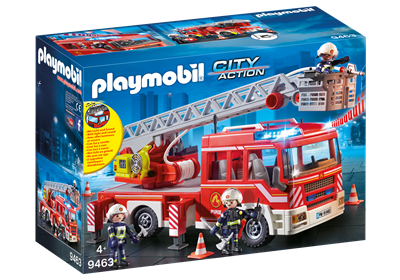 Playmobil - Brandbil med stige (9463) - picture