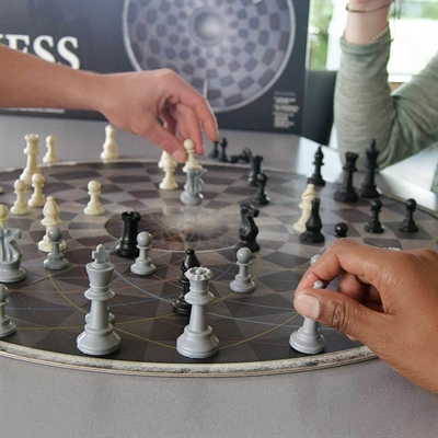 Tre personers sjakk - picture