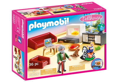PLAYMOBIL - Comfortable livingroom (70207)_0
