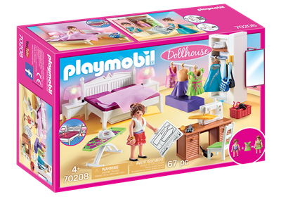 PLAYMOBIL - Bedroom with Sewing Corner (70208)_0